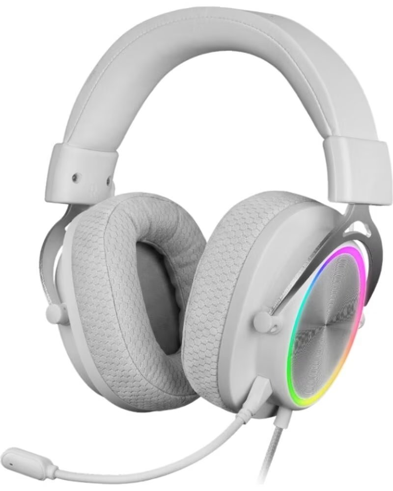 MARS GAMING Auriculares Gaming Inalambricos con Microfono MH-FORGE- Jack 3 5- Bluetooth- Blancos