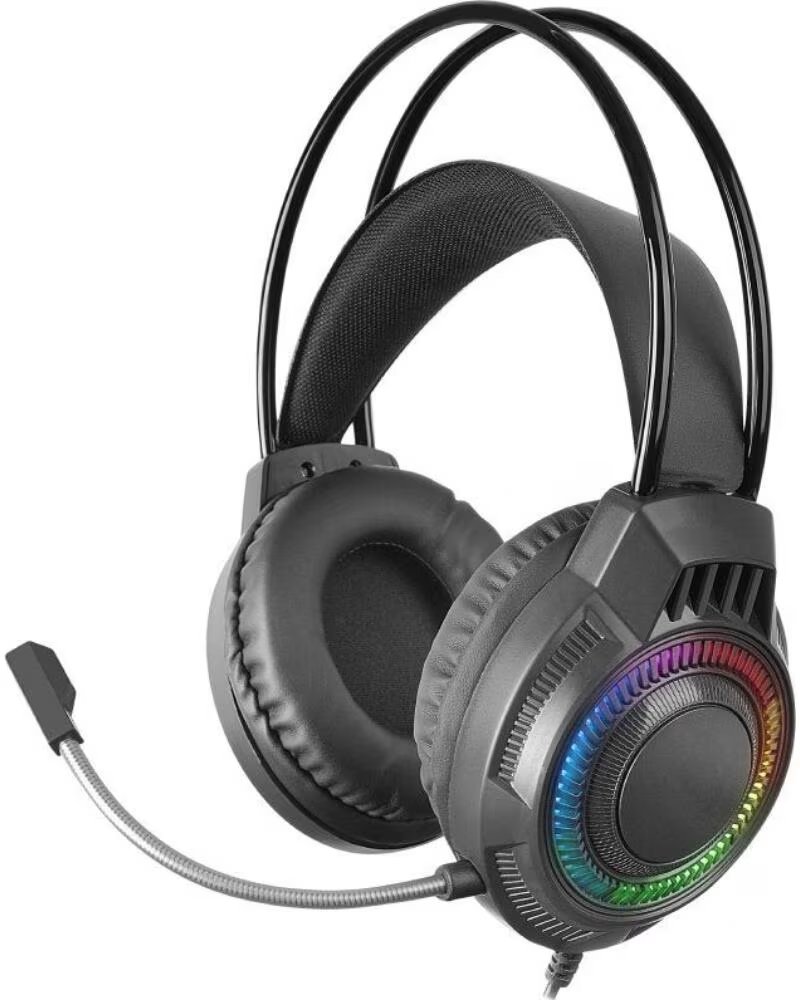 MARS GAMING Auriculares Gaming con Microfono MH124- Jack 3 5- Negros
