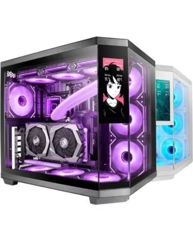 MARS GAMING Caja Gaming Semitorre MC-3TCORELCD