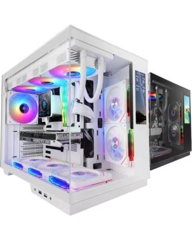 MARS GAMING Caja ordenador mcmirage atx cristal templado blanco