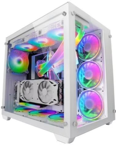 mars gaming Caja Gaming Torre MCV3- Blanca
