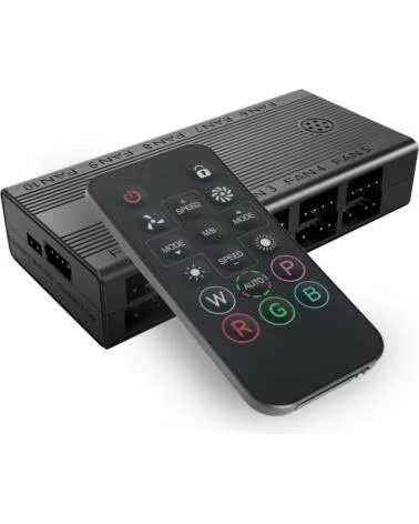 mars gaming Controlador Hub Remoto MF-HUB para Ventiladores ARGB