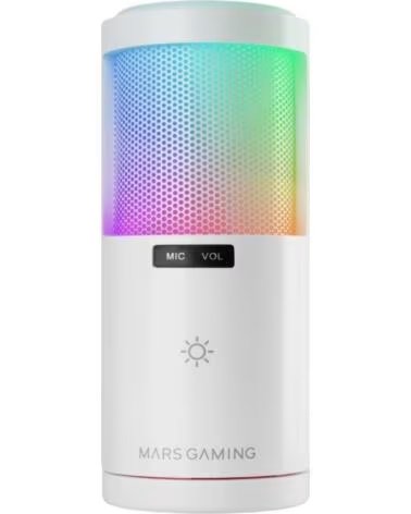 MARS GAMING Microfono MMIC-SC - USB 2 0- Blanco