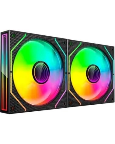 mars gaming Pack 2 Ventiladores MF-3DPROX2- 12cm- ARGB