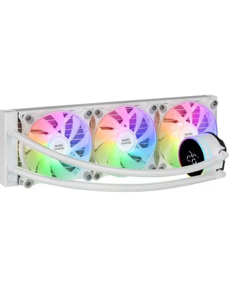 mars gaming Sistema de Refrigeracion Liquida ML-LCD360- Blanca