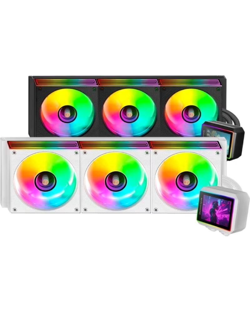 mars gaming Sistema de Refrigeracion Liquida ML-VISIONII360- Blanco