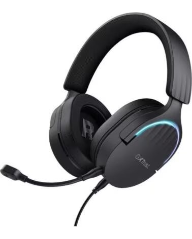 TRUST GAMING Auriculares Gaming con Microfono GXT 490 Fayzo- USB 2 0- Negros