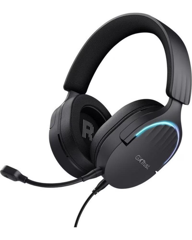 TRUST GAMING Auriculares Gaming con Microfono GXT 490 Fayzo- USB 2 0- Negros