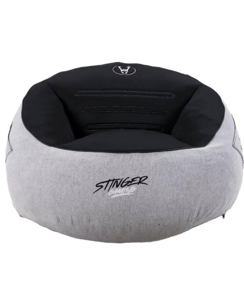 STINGER BY WOXTER Puff Woxter Stinger Gaming- con relleno- Gris y Negro