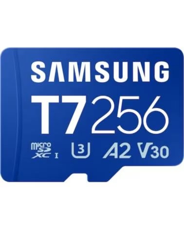 SAMSUNG Tarjeta de Memoria P7 256GB microSD XC- Clase 10- 170MBs