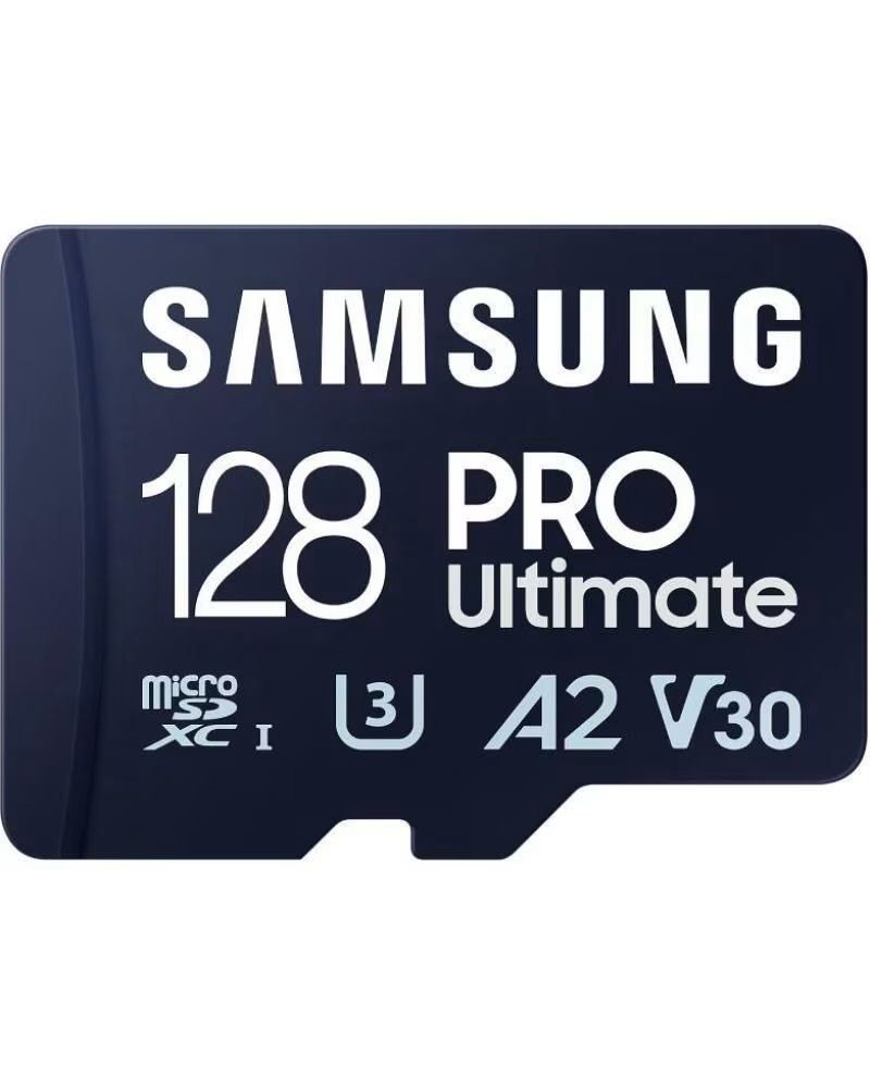 SAMSUNG MicroSDHC PRO Ultimate 128GB U3 V30 A2 4K