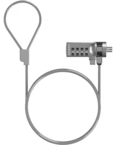 AISENS Cable de Seguridad para Portatiles ASLK-D40N01-SL- 1 5m