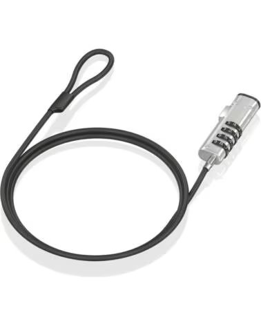 AISENS Cable de Seguridad Tipo NANO para Portatiles ASLK-D50N05-BK- 1 5m