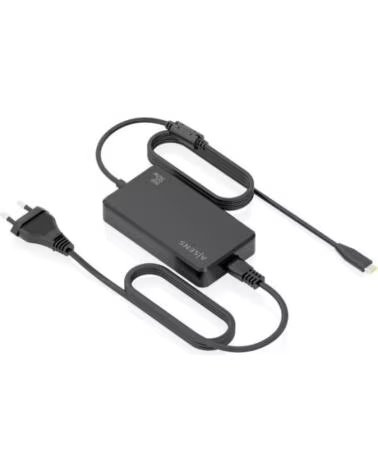 AISENS Cargador de Portatil GaN ASCH-1PD90D069-BK- 1xUSB Tipo-C- 90W- Automatico- Voltaje 5-20V