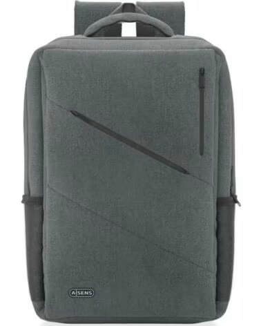 AISENS Mochila Urbana y de Oficina ASBG-BP085-GR para Portatiles hasta 15 6- Gris