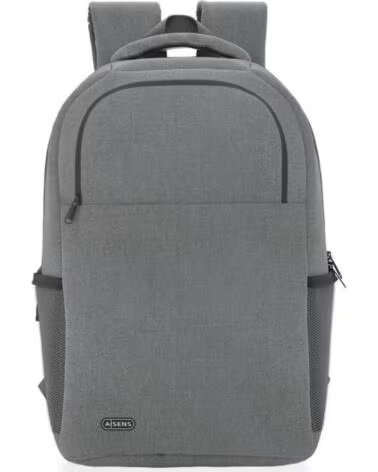 AISENS Mochila Premium ASBG-BP083-GR para Portatiles hasta 15 6- Gris