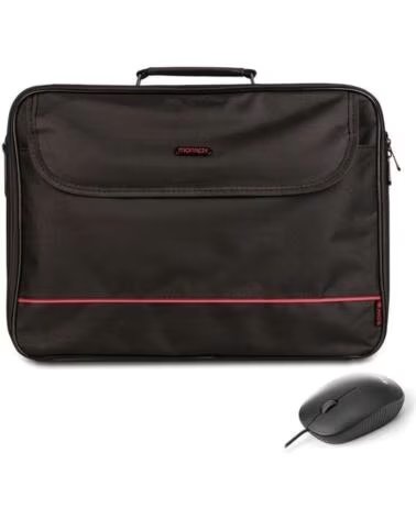 MONRAY Maletin Raton Bureau Kit para Portatiles hasta 16- Negro