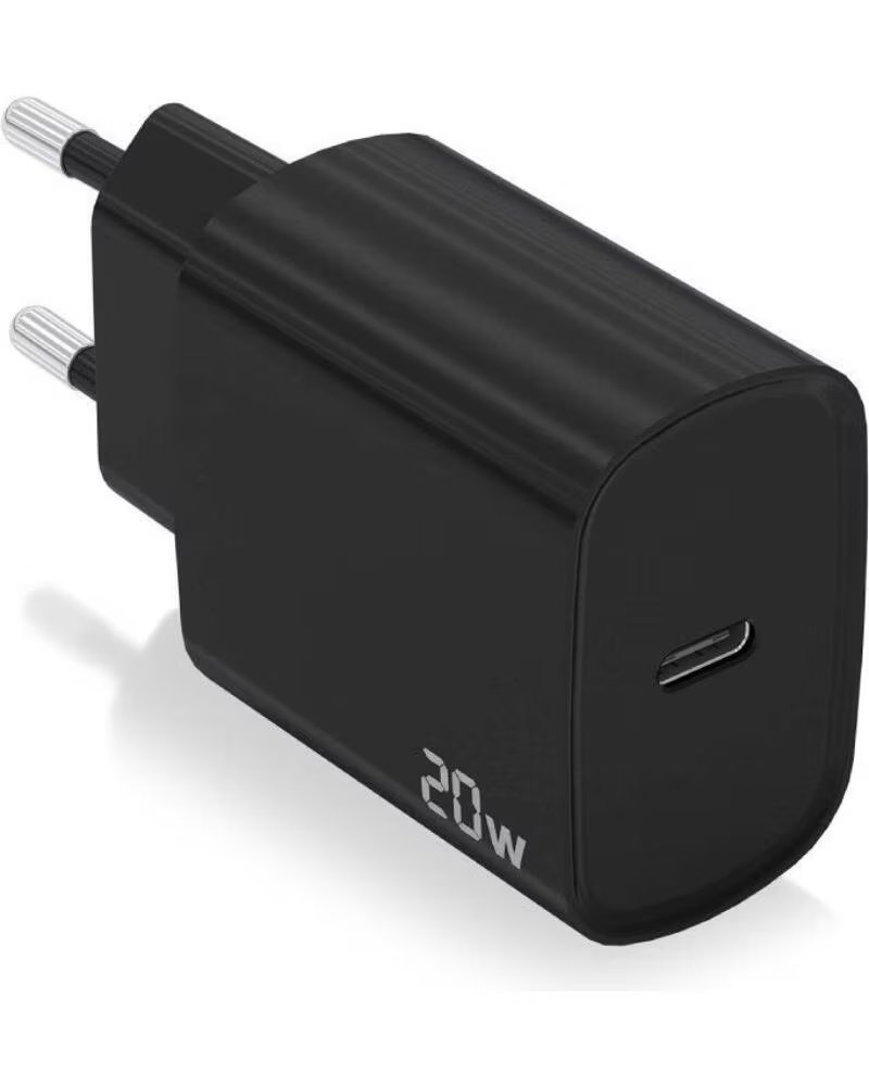AISENS Cargador de Pared A110-0753- 1xUSB Tipo-C- 20W