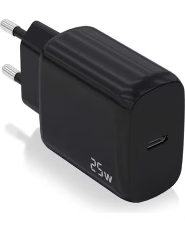 AISENS Cargador de Pared A110-0757- 1xUSB Tipo-C- 25W