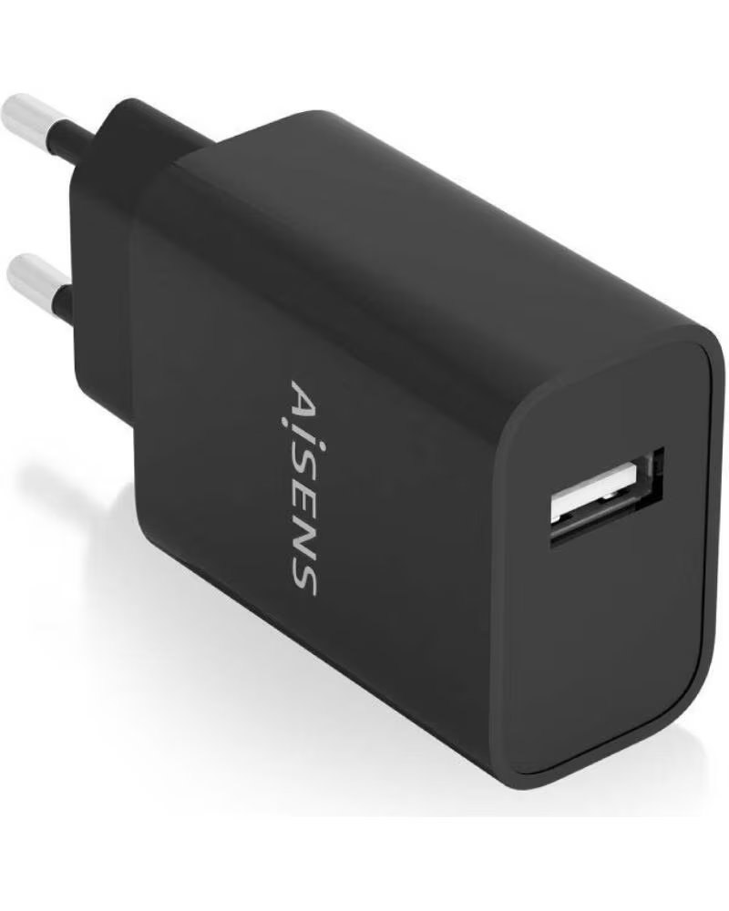 AISENS Cargador de Pared A110-0854- 1xUSB- 10 5W