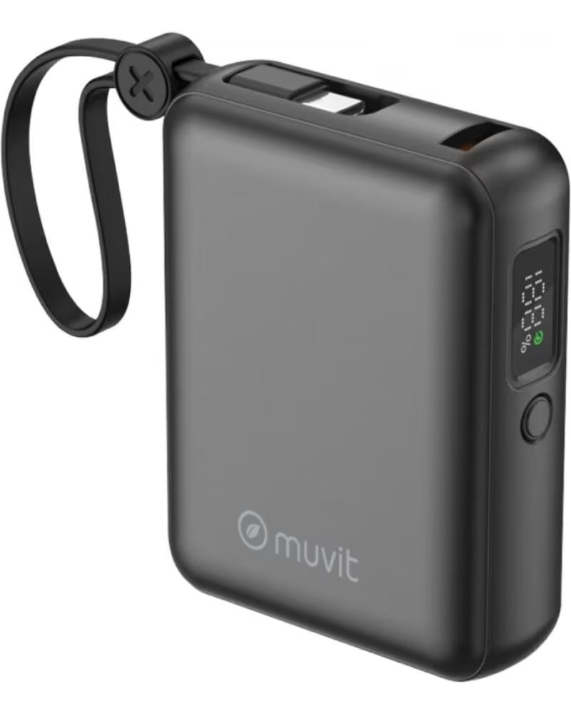 MUVIT Powerbank 10000mAh For Change MCCHP0014- 35W- Negra
