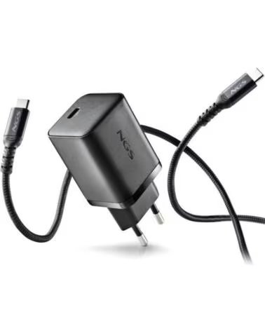 NGS Cargador de Pared GaN Bud 65W- 1xUSB Tipo-C- 65W