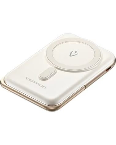 VENTION Powerbank 10000mAh FHNW0- 20W- Wireless- Blanca