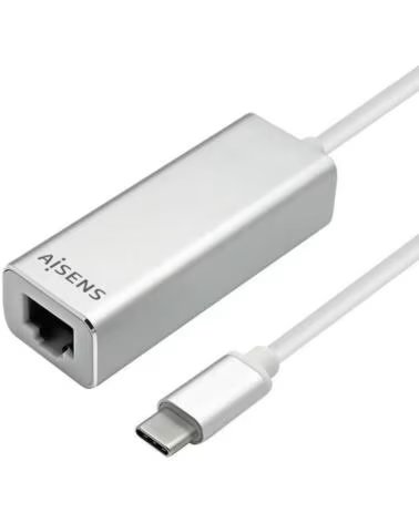 AISENS Adaptador USB Tipo-C - RJ45 A109-0341- 1000Mbps