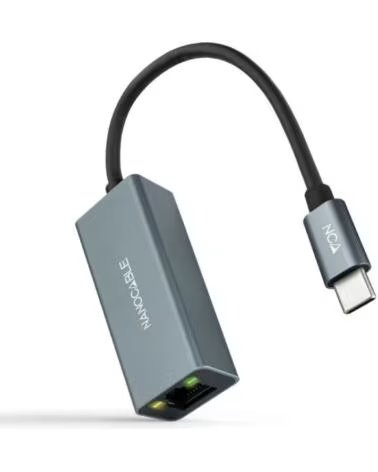 NANO CABLE Adaptador nanocable conversor usb - c ethernet gigabit