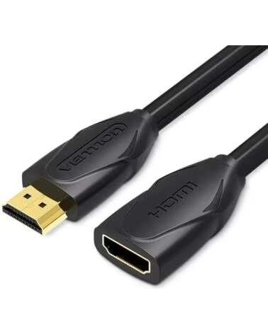 VENTION Cable Alargador HDMI VAA-B06-B300- HDMI Macho - HDMI Hembra- 3m- Negro