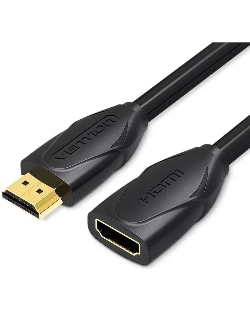 VENTION Cable Alargador HDMI VAA-B06-B300- HDMI Macho - HDMI Hembra- 3m- Negro