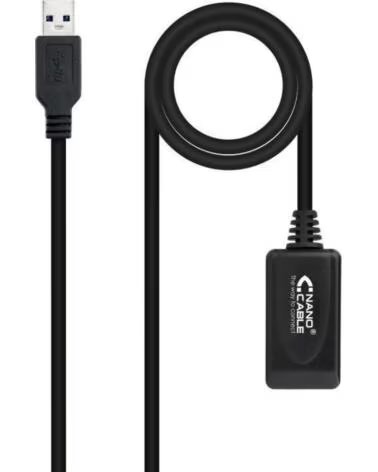 NANO CABLE Cable prolongador nanocable con amplificador usb 3 0 usb - a - m - usb - a - h 5 m