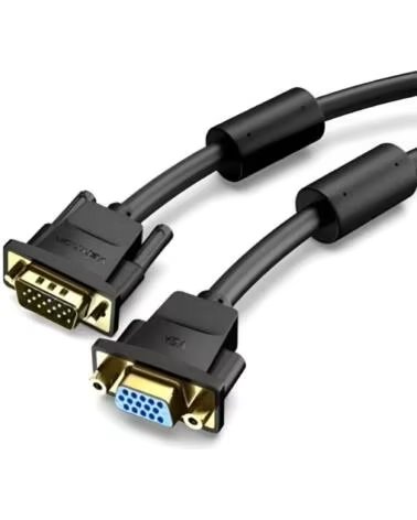 VENTION CABO EXTESSOR SVGA DAGBI VGA MACHO FÊMEA 3M PRETO