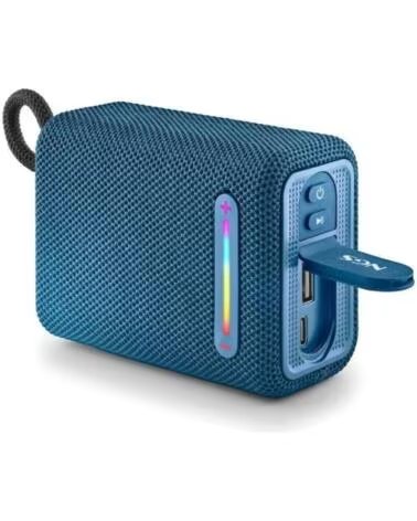 NGS Altavoz con Bluetooth Roller Furia 1- 15W- 2 0- Azul