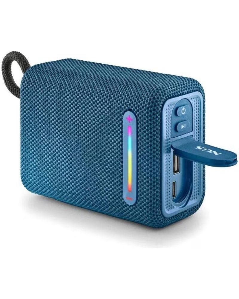 NGS Altavoz con Bluetooth Roller Furia 1- 15W- 2 0- Azul