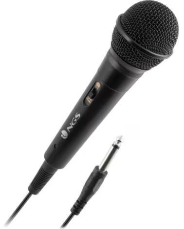 MICROPHONE VOCAL FILAIRE NGS SINGER FIRE POUR KARAOKÉ