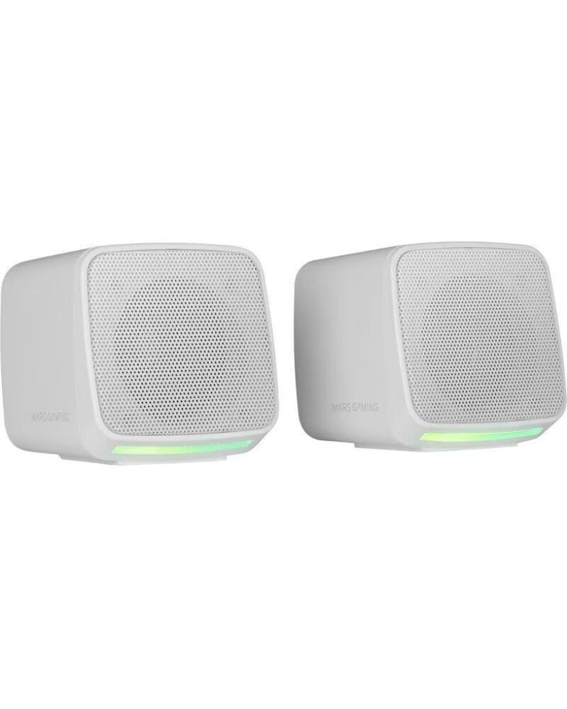 mars gaming Altavoces MS-PRO- 10W- 1 0- Blancos