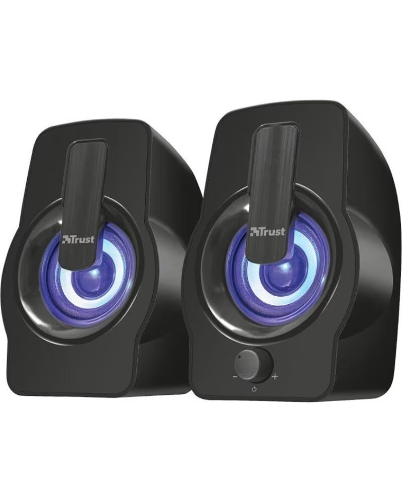 TRUST Altavoces Gemi RGB- 12W- 2 0
