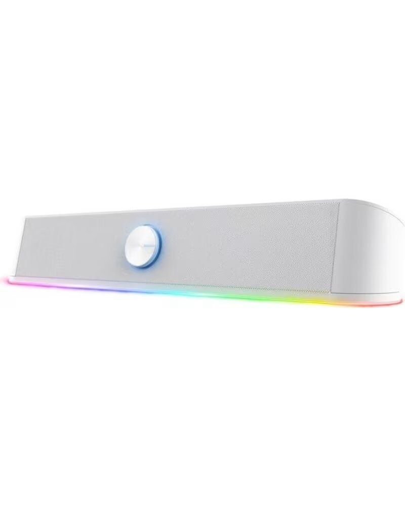 TRUST GAMING Barra de Sonido GXT 619 Thorne- 12W- 2 0- Blanca