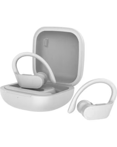 DAEWOO Auriculares Deportivos Bluetooth DW2023 con estuche de carga- Autonomia 5h- Blancos