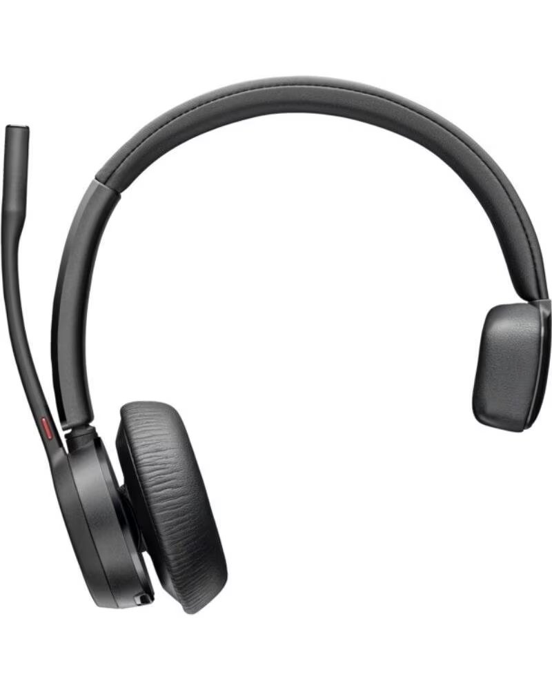 POLY Auricular Inalambrico Voyager 4310 Adaptador BT700 Base de Carga- con Microfono- Bluetooth- Negro