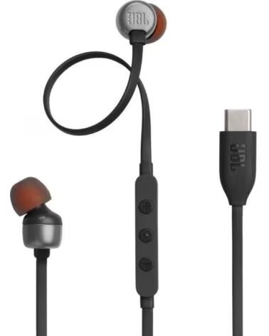 JBL Auriculares Intrauditivos Tune 310C- con Microfono- Negros