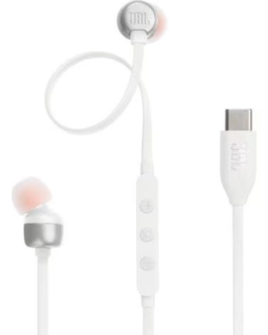 JBL Auriculares Intrauditivos Tune 310C- con Microfono- Blancos