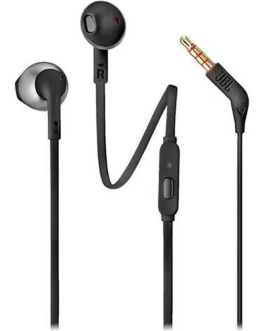 JBL Auriculares Intrauditivos Tune 205- con Microfono- Jack 3 5- Negros