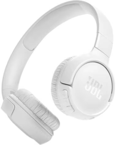 JBL Auriculares Inalambricos Tune 520BT- con Microfono- Bluetooth- Blancos