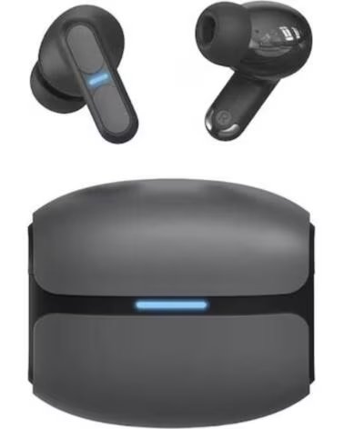 LEOTEC Auriculares Bluetooth TWS Gaming Nebula Fit con estuche de carga- Autonomia 7 5h- Negros