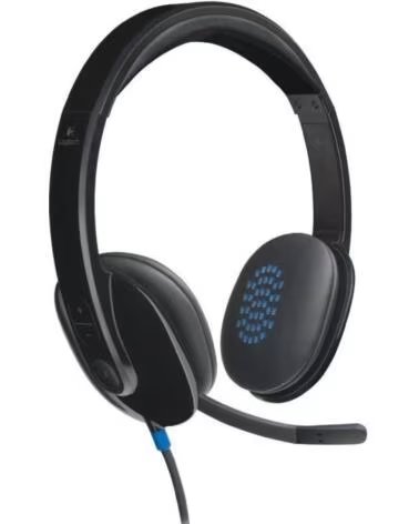 LOGITECH Auriculares con microfono headset h540 usb