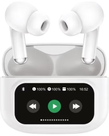 MUVIT Auriculares Bluetooth For Change True Wireless Estereo con estuche de carga- Autonomia 6h- Blancos