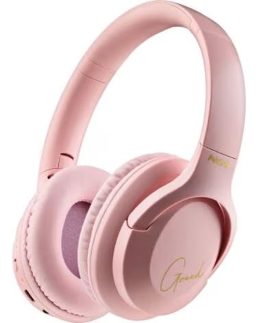 NGS Auriculares Inalambricos Artica Greed- con Microfono- Bluetooth- Rosas