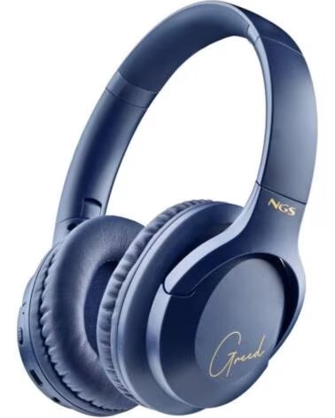 NGS Auriculares Inalambricos Artica Greed- con Microfono- Bluetooth- Azules